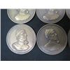Image 3 : Qty 12 Commandant Jacques Yves Cousteau La Calypso Medallions 3.5" Dia