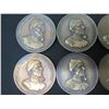 Image 2 : Qty 12 Commandant Jacques Yves Cousteau La Calypso Medallions 3.5" Dia