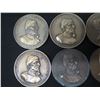 Image 2 : Qty 12 Commandant Jacques Yves Cousteau La Calypso Medallions 3.5" Dia