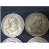 Image 2 : Qty 12 Commandant Jacques Yves Cousteau La Calypso Medallions 3.5" Dia