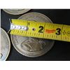 Image 12 : Qty 10 Commandant Jacques Yves Cousteau La Calypso Medallions & 2 Jean Moulin 1943