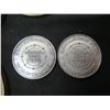 Image 17 : Qty 10 Commandant Jacques Yves Cousteau La Calypso Medallions & 2 Jean Moulin 1943