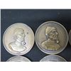 Image 2 : Qty 10 Commandant Jacques Yves Cousteau La Calypso Medallions & 2 Jean Moulin 1943