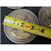 Image 9 : Qty 10 Commandant Jacques Yves Cousteau La Calypso Medallions & 2 Jean Moulin 1943