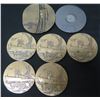 Image 1 : Qty 7 Medallions: 5 Jacques Yves Cousteau, Lisboa 1980  & Congresso de Medicina