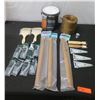 Image 1 : Behr Wood Finish, Hinges, AFI SeaTeak Accessories Flag Poles, Paint Brushes, Screws, etc