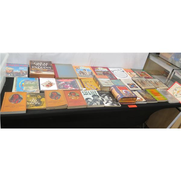 Multiple Books: Great West Indians, American Indian Art, Prayers, Cheyenne, Choctaw, etc