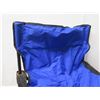 Image 2 : Qty 2 Folding Camp Chairs w/ Carry Cases 18"x15"x29"H