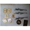Image 8 : Multiple Pins: Olympics, Shooting & Rifles, Golden Eagles, Pistol Shot, etc in Display Case 8"x12"