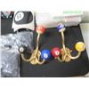 Image 2 : Multiple Cue-Ball Wall Hangings, Billiards Photo Albums, Skeleton Gloves, Moschino Hours & Minutes, 