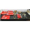 Image 1 : Multiple Display Cases w/ Misc Jewelry: Necklaces, Brooches, Bracelets, Rings, etc