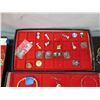 Image 3 : Multiple Display Cases w/ Misc Jewelry: Necklaces, Brooches, Bracelets, Rings, etc