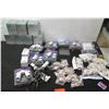 Image 1 : Multiple Satco Select Adapters, LED & Ushio Halogen Lights, Talking Thermometers, etc
