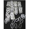 Image 1 : Multiple Aluminum Carabiners w/ Hook Sides
