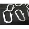 Image 2 : Multiple Aluminum Carabiners w/ Hook Sides