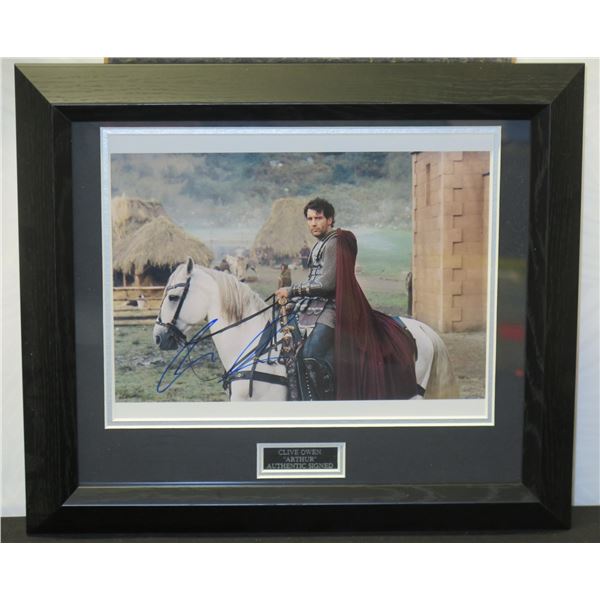 Clive Owen "Arthur" Authentic Signed Celebrity Photo w/ COA 13"x11"