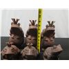 Image 13 : Qty 2 Mermaid Figures, Multiple Frogs, Alligator Head, Fish, etc