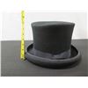 Image 8 : J Hats Black Top Hat Size L/XL  11" Dia, 8"H