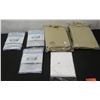 Image 1 : Qty 3 Home Spa Shower Curtain Liners, 2 Patio Chair Covers, etc