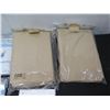 Image 2 : Qty 3 Home Spa Shower Curtain Liners, 2 Patio Chair Covers, etc
