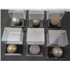 Image 2 : Qty 6 Petanque Balls in Display Cases