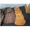 Image 2 : Qty 4 Leather Backpacks & Bags (Leather needs treatment)