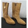 Image 1 : Pair Justin #9127 Leather Size 11 Cowboy Boots (Leather needs treatment)