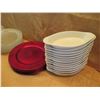 Image 2 : Multiple Serving Plates, Bowls, Oval Baking Dishes w/ Handles, etc