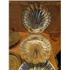 Image 8 : Multiple Metal Trays, Platters & Serving Dishes, Shell Shaped Hinged Bowls, etc