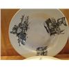 Image 2 : Qty 7 Vintage Gilman & CTA Sacavem Bowls made in Portugal 10" Diameter