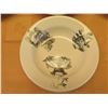 Image 8 : Qty 7 Vintage Gilman & CTA Sacavem Bowls made in Portugal 10" Diameter