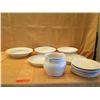 Image 2 : Multiple Plates & Bowls, Misc Sizes & Designs w/ Ceramic Pitcher