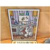 Image 3 : Qty 6 Framed Cartoon Animal Artwork & Multiple Plush & Cartoon Rats
