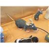 Image 9 : Qty 6 Framed Cartoon Animal Artwork & Multiple Plush & Cartoon Rats