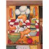 Image 2 : Qty 6 Chef, Bar & Bicycle Artwork Unframed Canvas, 10"x8"