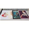 Image 1 : Qty 4 Unframed Artwork Aqua-Craft Scuba & Ladies Themed, Misc Size
