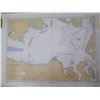 Image 1 : Canada British Columbia Juan de Fuca Strait Eastern Portion Hydrographic Map 47"x33"