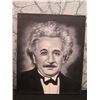 Image 3 : Qty 4 Unframed Male Portraits: Einstein, Stephen Hawking, Tesla, etc 20"x24"