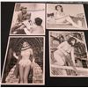 Image 1 : Qty 4 Celebrity Photos:  Julie Alexander, Jill Gascoigne, George Cole, etc w/ Movie Bio