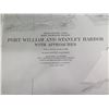 Image 2 : South Atlantic Ocean East Falkland Island Map Port William & Stanley Harbor 45"x31"