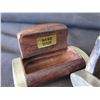 Image 8 : Qty 4 Carved Wooden La Jurassienne French Snuff Boxes Approx. 3.5"L