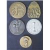 Image 1 : Qty 5 Medals: Associacao Fotografics, Lexioes Sports Club, Infante, etc - Some Marked