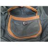 Image 3 : Leather Hobo Shoulder Purse w/ Interior & Exterior Pockets 16"W