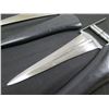 Image 2 : Qty 2 Antique Indian Katar Daggers w/ Armor Piercing Points & Sheaths 19"L