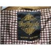 Image 8 : Bert Paley Ltd. Leather Jacket w/ Houndstooth Lining (No size tags)