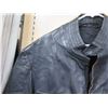 Image 2 : Black Leather Jacket (No size tags - very large approx. 2X)