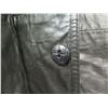 Image 8 : Long Black Leather Coat Made in Argentina Size 50 w/ Zip-Out Lining