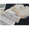Image 2 : Multiple Newspapers & Clippings: The Ark, Daily Record, etc Circa 1970's