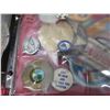 Image 9 : Binder w/ Patches & Pins: Space, Balloons, Flags, etc