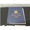 Image 2 : Worldwide Postage Stamp Album (partially filled) w/ Loose Stamps
